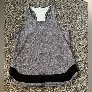 Lululemon Grey Patterned Tank Top